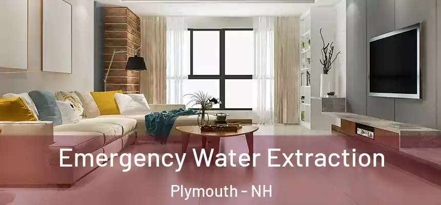 Emergency Water Extraction Plymouth - NH