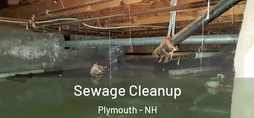 Sewage Cleanup Plymouth - NH